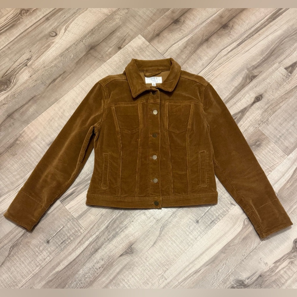 Women’s Time and Tru Corduroy Jacket - Picture 3 of 6